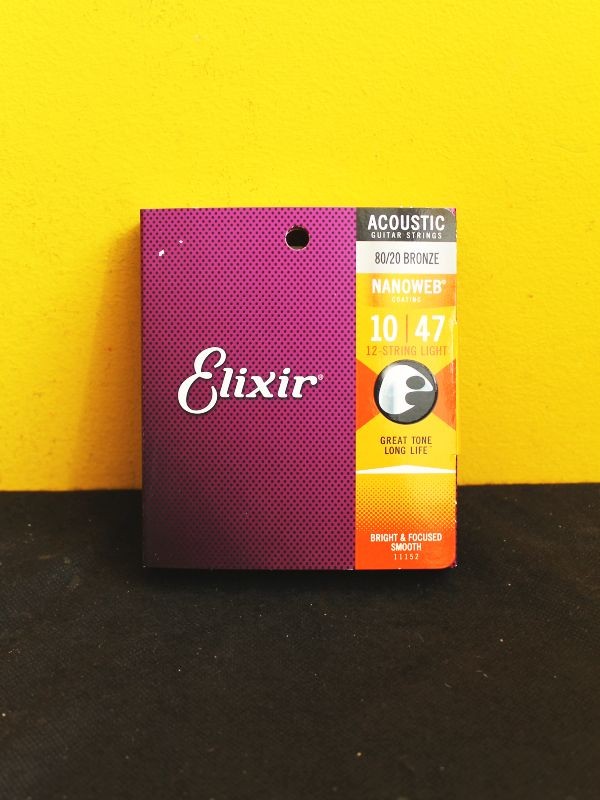 Elixir Nanoweb Bronze 12-String